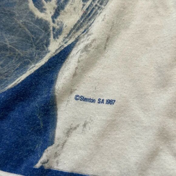 Vintage 80s David Bowie The Glass Spider Tour Concert T-Shirt Size Large - Picture 3 of 6